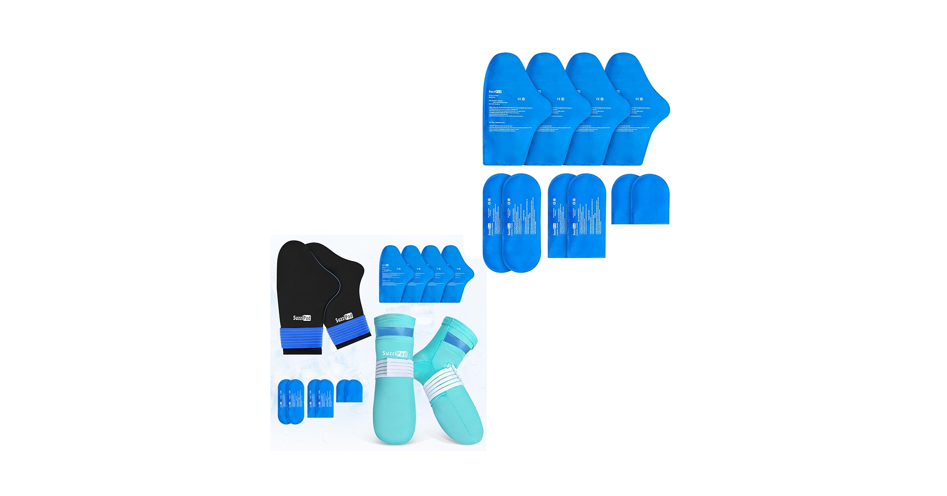 抗がん剤治療　手足冷却セット　SuzziPad スーズィーパッド Amazon.com: SuzziPad Cold Therapy Socks & Hand Ice Pack